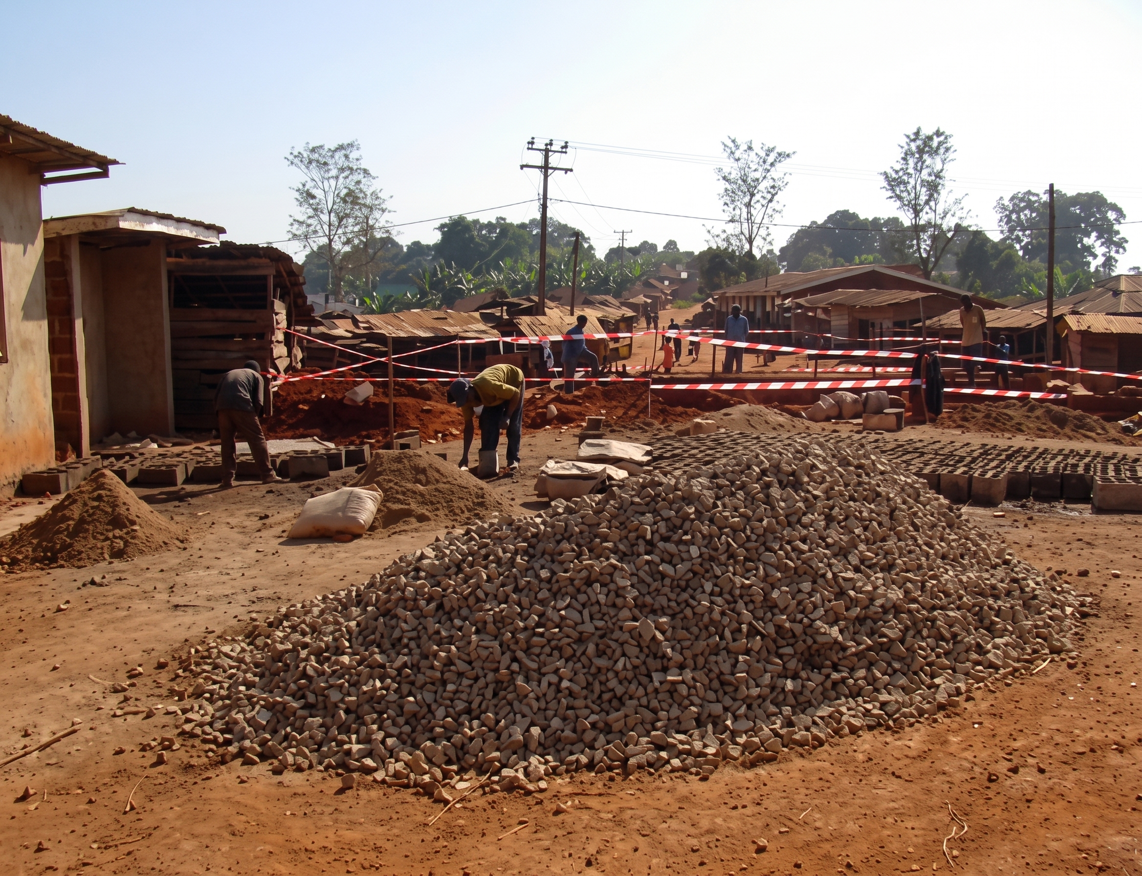 Le chantier